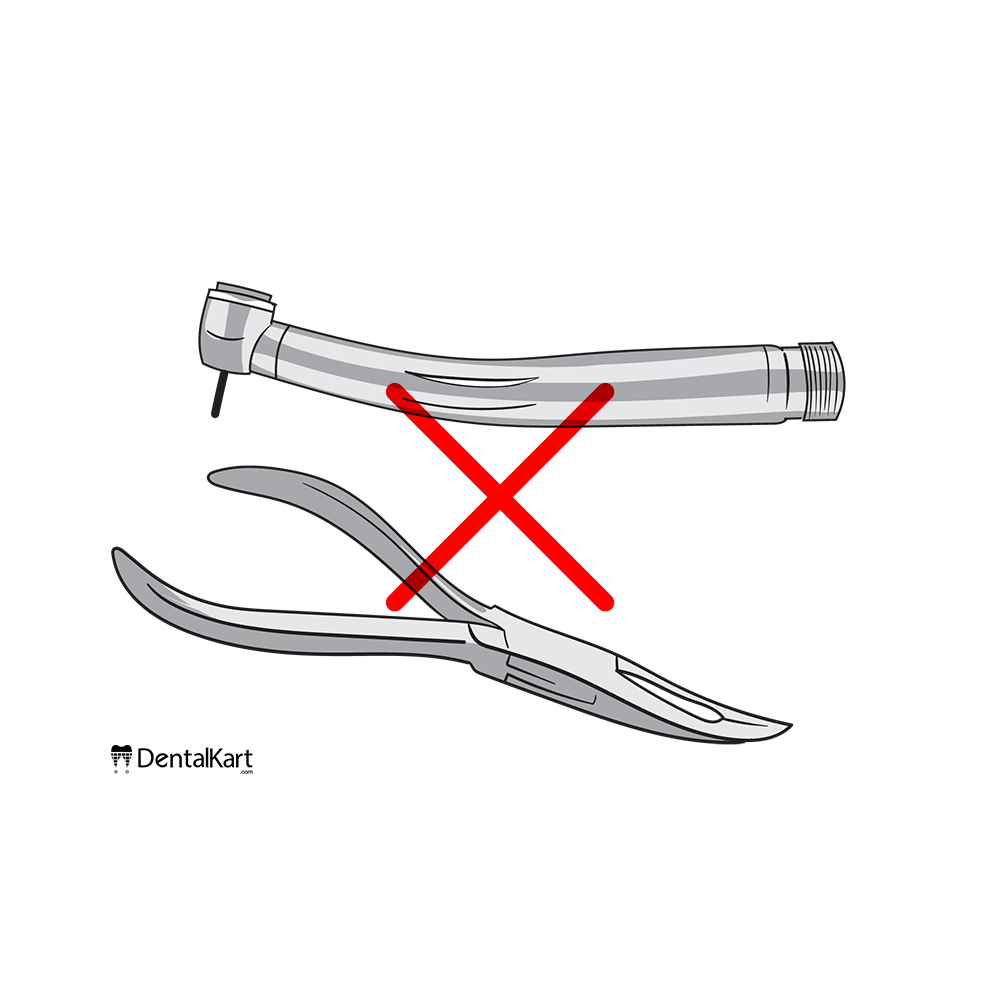 Say ‘NO’ to pliers or self-fixing the issue 