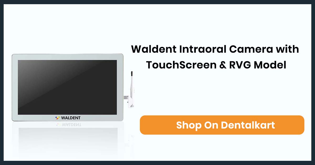 Waldent Intraoral Camera with TouchScreen & RVG Model