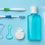 dental hygiene products kit