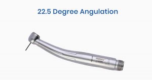 22.5 degree head angulation