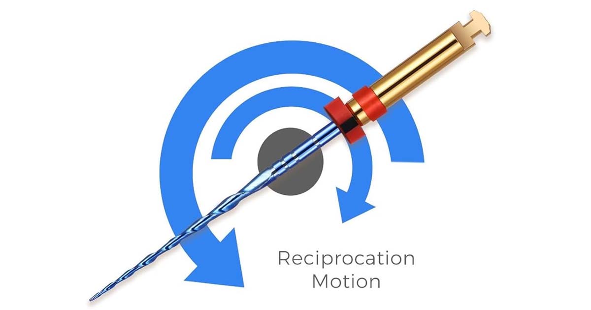 Reciprocating endodontic files