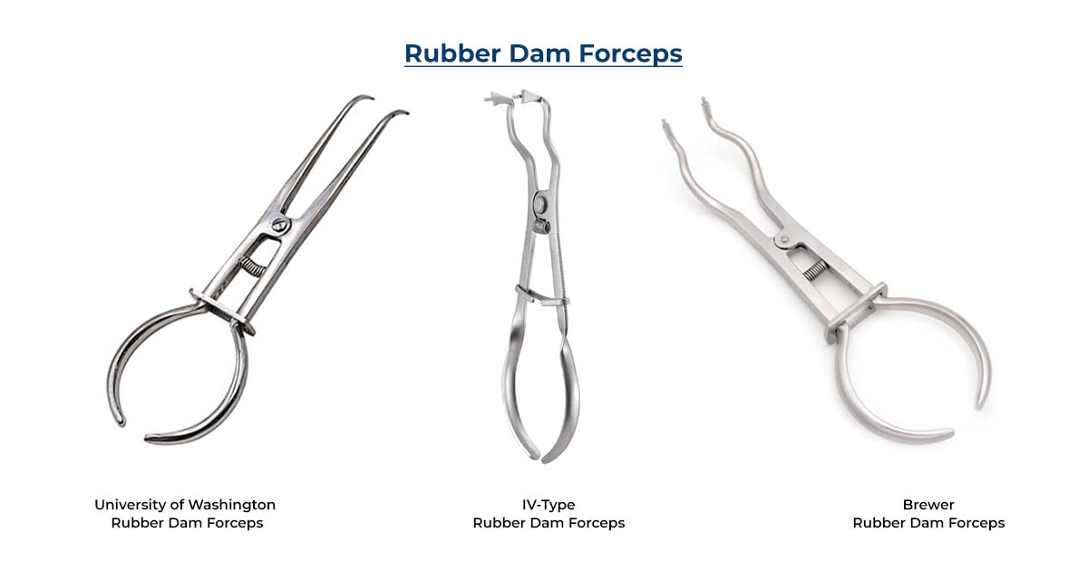 Dental Rubber Dam Forceps