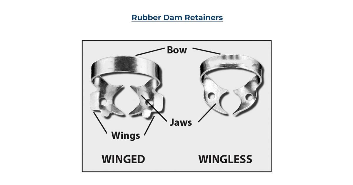 Dental Rubber Dam Retainer