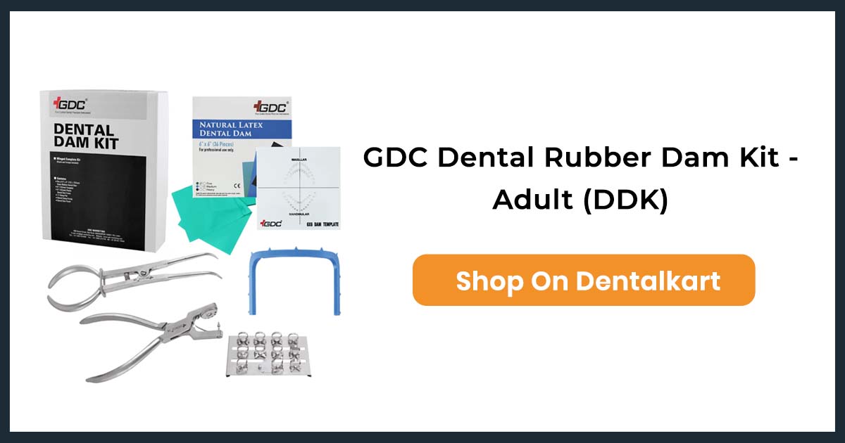 GDC Dental Rubber Dam Kit - Adult (DDK)