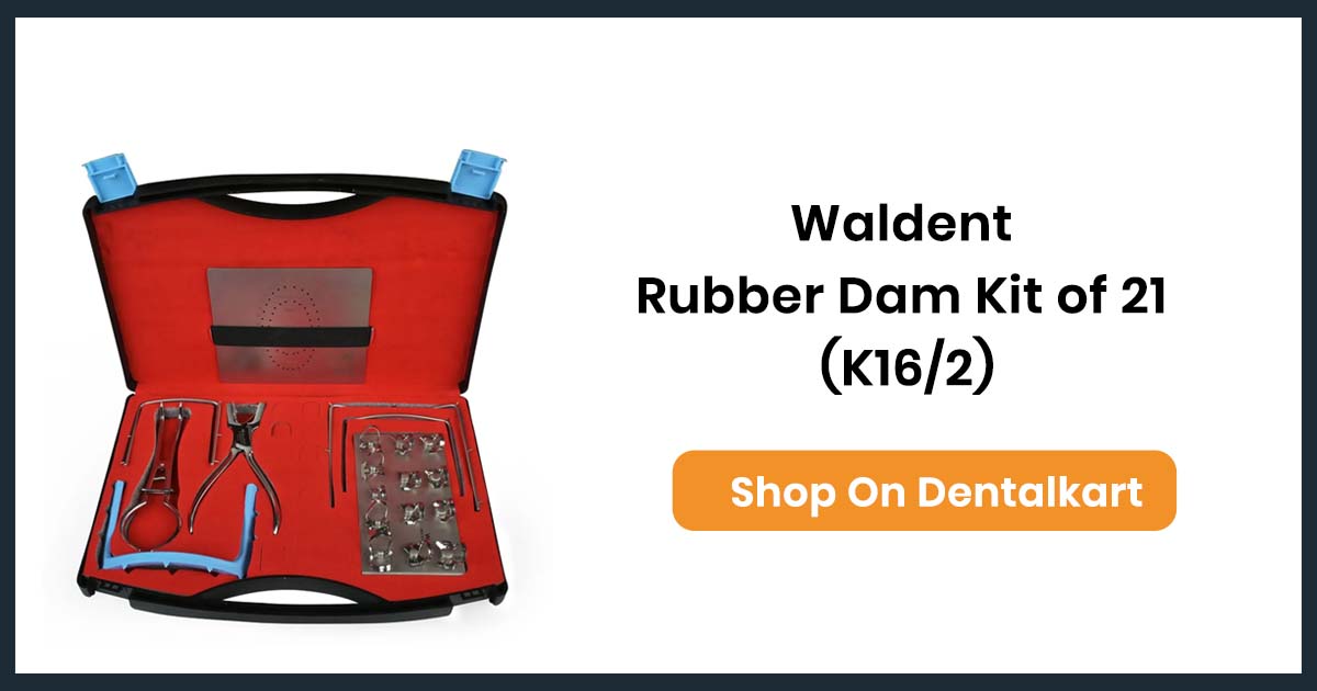 Waldent Rubber Dam Kit of 21