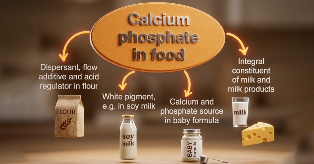 calcium phosphate rich diet