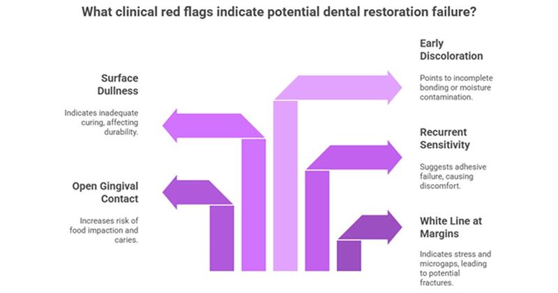Clinical Red Flags That Predict Early Composite Restoration Failure