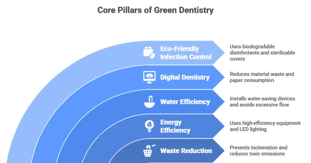 core pillars of green dentistry