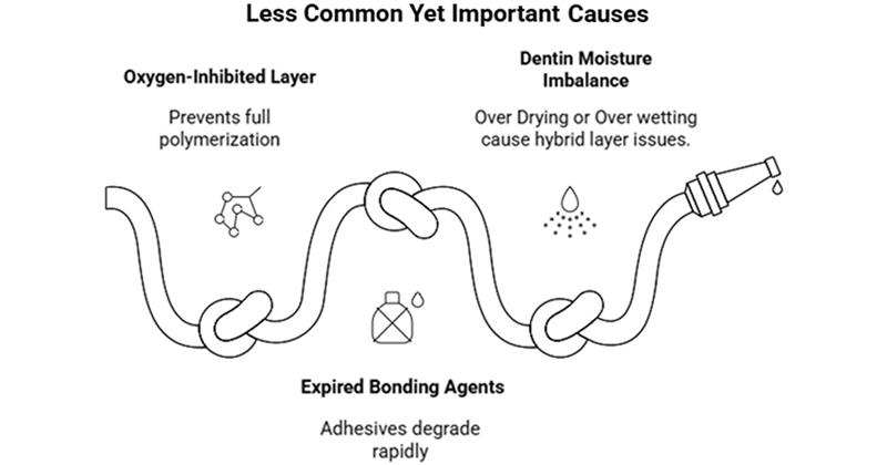 less common yet important causes of restoration failure