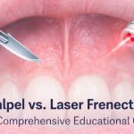 scalpel vs laser frenectomy