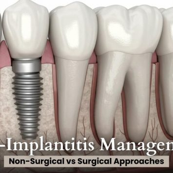 Peri-Implantitis Management: Non-Surgical vs Surgical Approaches