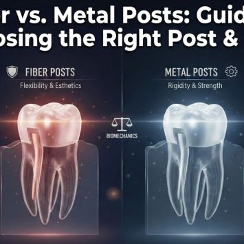 Fiber vs. Metal Posts: Guide to Choosing the Right Post & Core
