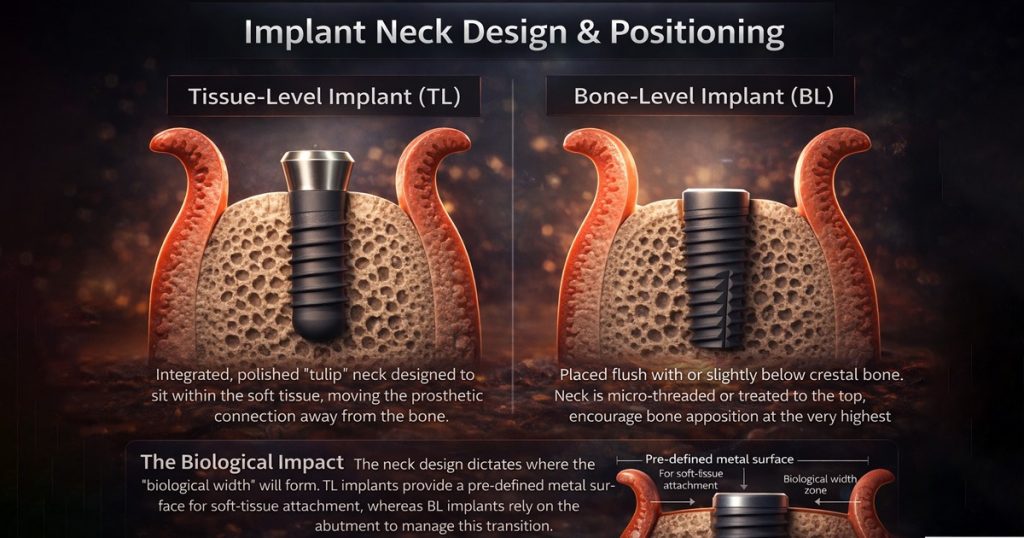 Implant Neck Design & Positioning